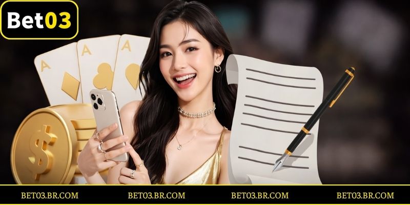 Bet03 Registro e Entrar - Facilidade no Processo de Cadastro